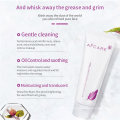 Limpiador facial orgánico para el cuidado de la piel OEM, removedor de espinillas, lavado facial, limpiador facial espumoso con aminoácidos
